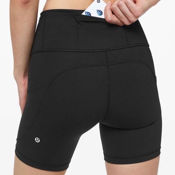 lululemon athletica Pants - Lululemon Women's Fast Free Short 6" *Non-Reflective in Black
